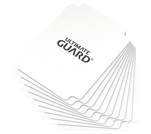Ultimate Guard Card Dividers: White (10 stuks)