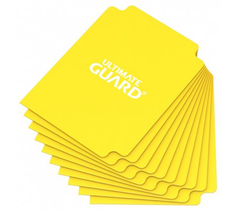 Ultimate Guard Card Dividers: Yellow (10 stuks)