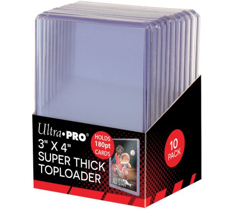 Toploaders Super Thick 180pt Clear (10 stuks)