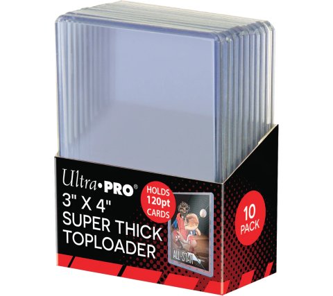 Toploaders Super Thick 120pt Clear (10 pieces)