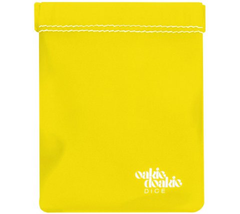 Oakie Doakie Dice Bag: Yellow (small)
