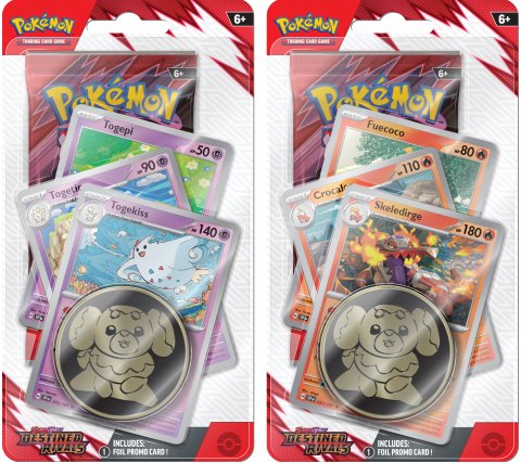 Pokemon - Scarlet & Violet Destined Rivals Premium Checklane Blister (set van 2)