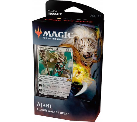 Planeswalker Deck Core Set 2020 Ajani Magic The Gathering Bazaar Of Magic