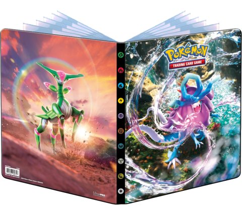 Ultra Pro Pokémon - Scarlet and Violet 9 Pocket Portfolio: Temporal Forces
