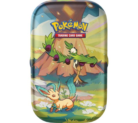 Pokemon - Vibrant Paldea Mini Tin: Arboliva and Leafeon