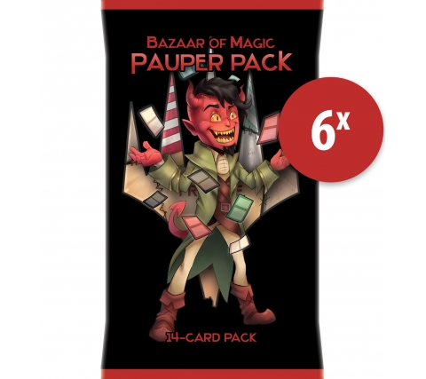 Pauper Pack (6 stuks)