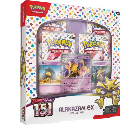 Pokemon - Scarlet & Violet 151 EX Box: Alakazam EX