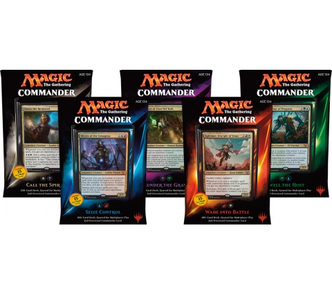 Commander 2015 complete set decks