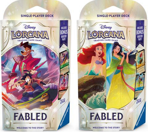 Disney Lorcana - Fabled Starter Deck (set van 2 inclusief 2 boosters)