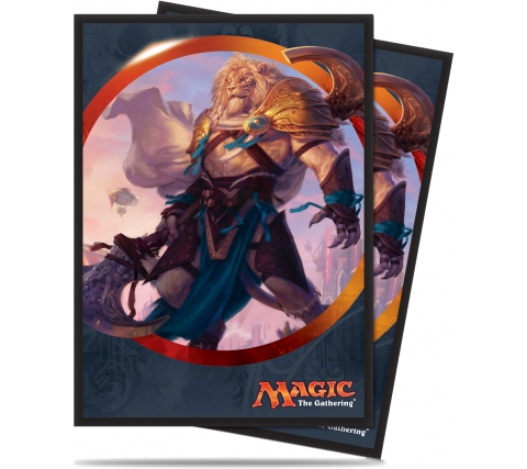 Sleeves Aether Revolt: Ajani Unyielding (80 pieces)