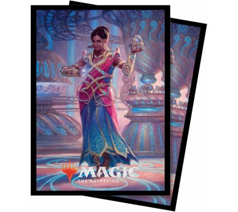 Sleeves Commander 2018: Saheeli, the Gifted (100 stuks)