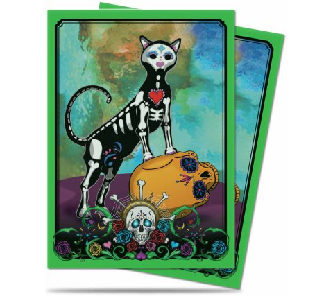 Sleeves Dia De Los Muertos: Cat (50 pieces)