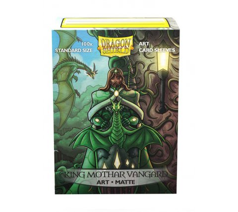 Dragon Shield Art Sleeves Matte King Mothar Vangard: Portrait (100 stuks)