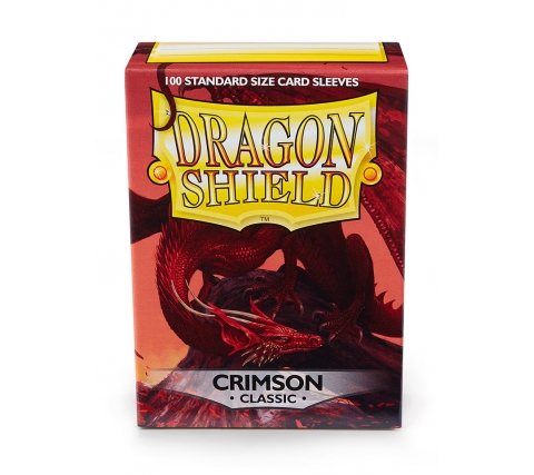 Dragon Shield Sleeves Classic Crimson (100 stuks)