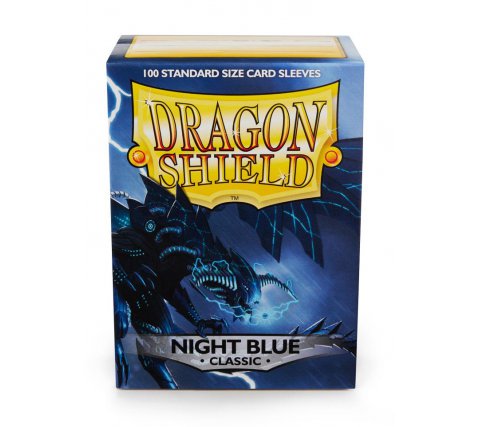 Dragon Shield Sleeves Classic Night Blue (100 stuks)