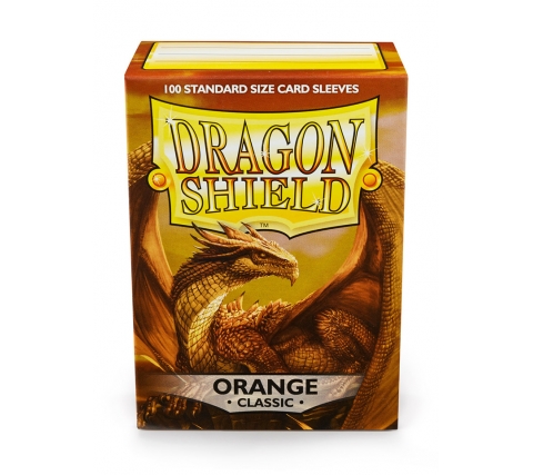 Dragon Shield Sleeves Classic Orange (100 stuks)