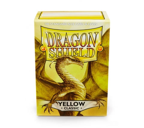 Dragon Shield Sleeves Classic Yellow (100 stuks)