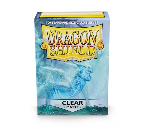 Dragon Shield Sleeves Matte Clear (100 stuks)