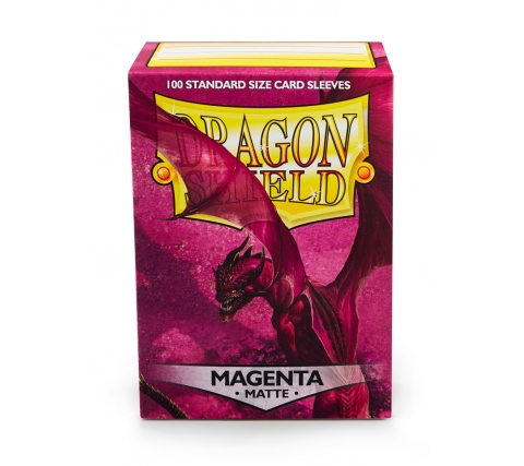 Dragon Shield Sleeves Matte Magenta (100 stuks)