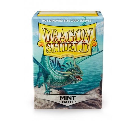 Dragon Shield Sleeves Matte Mint (100 stuks)