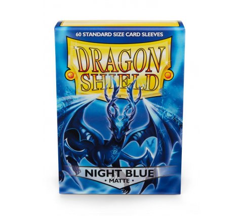 Dragon Shield Sleeves Matte Night Blue (60 stuks)