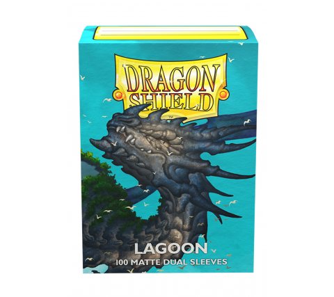Dragon Shield Sleeves Dual Matte - Lagoon (100 pieces)
