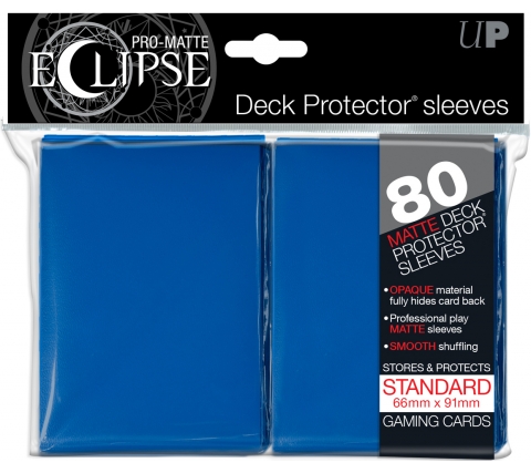 Eclipse Deck Protectors Blue (80 pieces)