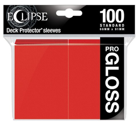 Eclipse Gloss Deck Protectors Apple Red (100 pieces)
