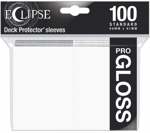 Eclipse Gloss Deck Protectors Arctic White (100 pieces)