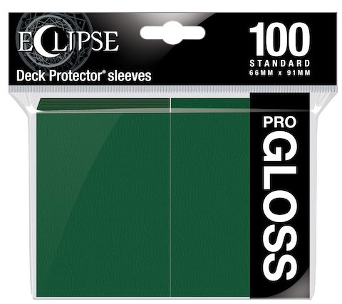 Eclipse Gloss Deck Protectors Forest Green (100 stuks)