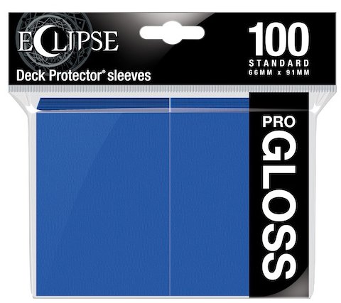 Eclipse Gloss Deck Protectors Pacific Blue (100 pieces)