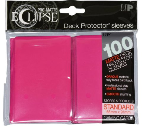 Eclipse Deck Protectors Hot Pink (100 pieces)