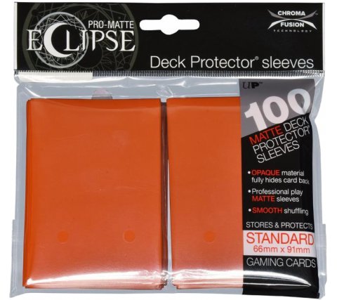 Eclipse Deck Protectors Pumpkin Orange (100 stuks)