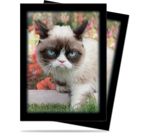Sleeves Grumpy Cat Flowers (50 stuks)