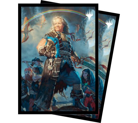 Ultra Pro Magic: the Gathering - The Lost Caverns of Ixalan Commander Sleeves: Admiral Brass, Unsinkable (100 stuks)