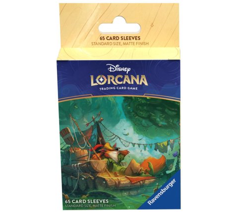 Disney Lorcana - Into the Inklands Card Sleeves: Robin Hood (65 stuks)