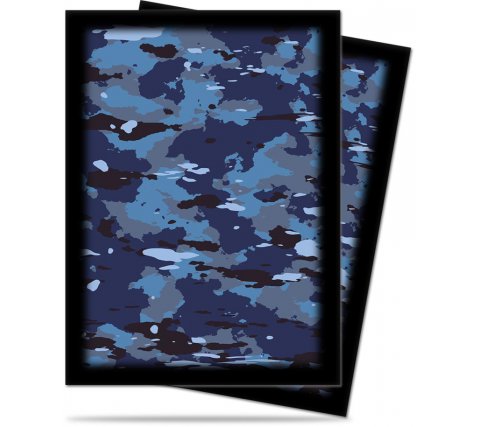 Sleeves Navy Camouflage (50 pieces)