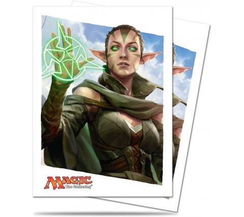 Sleeves Oath of the Gatewatch: Nissa (80 stuks)