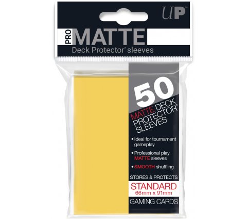 Pro Deck Protectors Yellow (50 stuks)