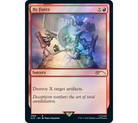 Transformers: Roll Out or Rise Up Foil Edition | Secret Lair