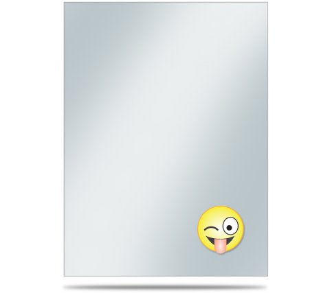 Deck Protector Covers Emoji: Silly Face (50 pieces)