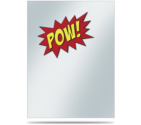 Deck Protector Covers Gamers: POW! (50 pieces)