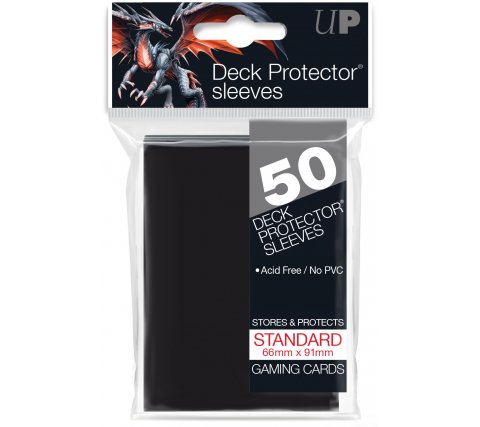Deck Protectors Solid Black (50 stuks)