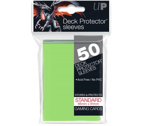 Deck Protectors Solid Light Green (50 stuks)