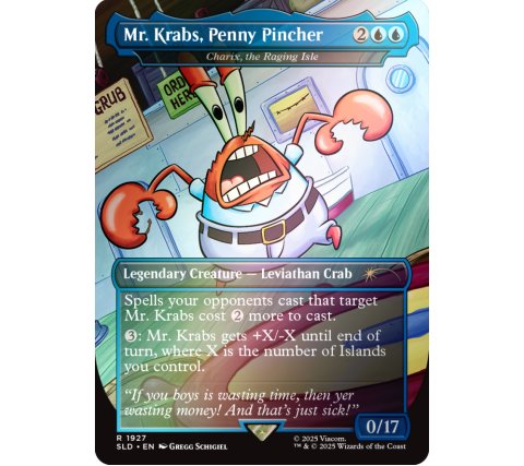 マジック：ザ・ギャザリング Secret Lair x SpongeBob foil Amazon.com: Magic the Gathering Secret Lair x Spongebob