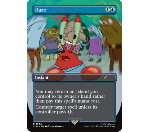 Magic: the Gathering - Secret Lair Drop Series: Secret Lair x SpongeBob