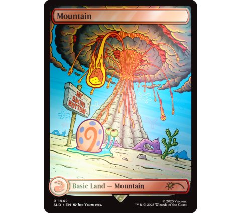 マジック：ザ・ギャザリング SpongeBobSquarePants Lands Under the Sea Amazon.com: Magic the Gathering Secret Lair x Spongebob