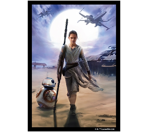 Sleeves Star Wars - Rey (50 stuks)