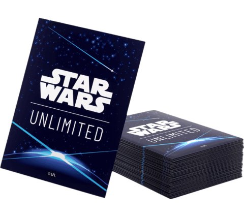 Gamegenic Star Wars: Unlimited - Double Sleeving Pack: Card Back Blue (60  pieces) - Gamegenic