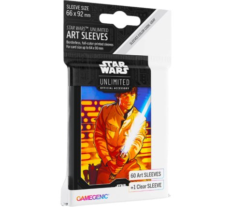 Gamegenic Star Wars: Unlimited - Art Sleeves: Luke Skywalker (60 stuks)